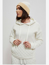Moodo Fehér női kapucnis pulóver Moodo