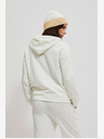 Moodo Fehér női kapucnis pulóver Moodo