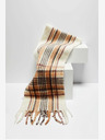 Moodo Krém bézs női kockás sál Moodo
