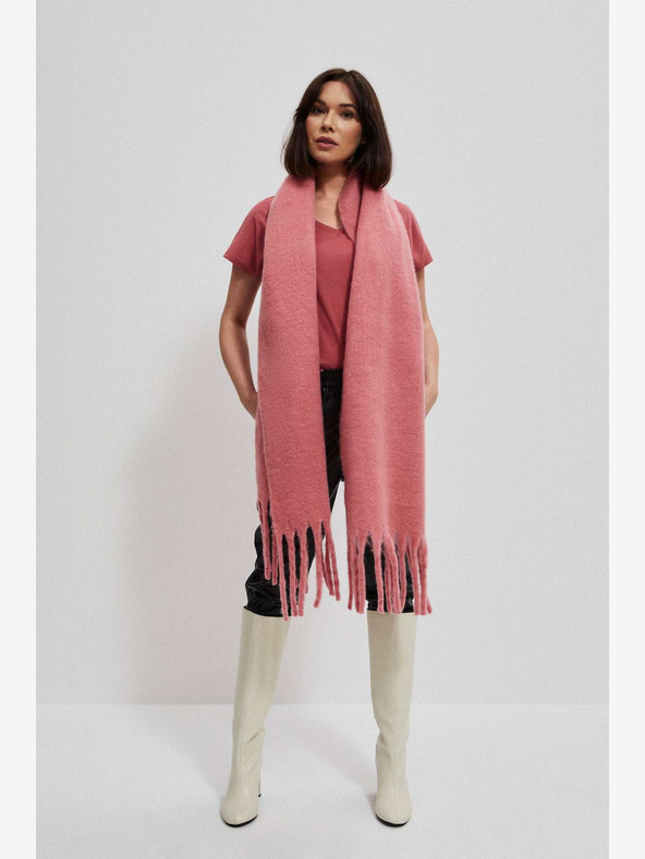 Moodo Rózsaszín női sál Moodo