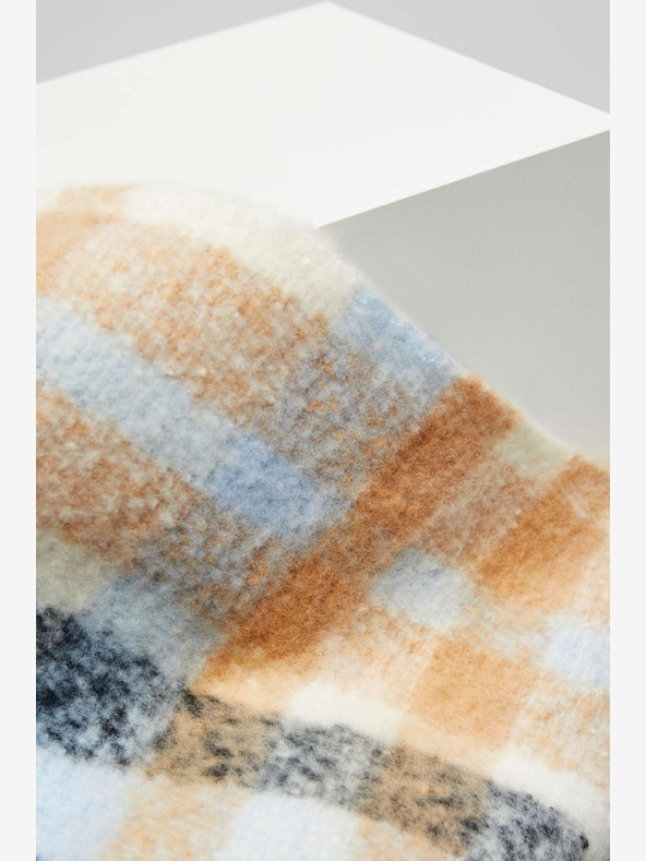 Moodo Moodo Narancssárga és kék női kockás ing