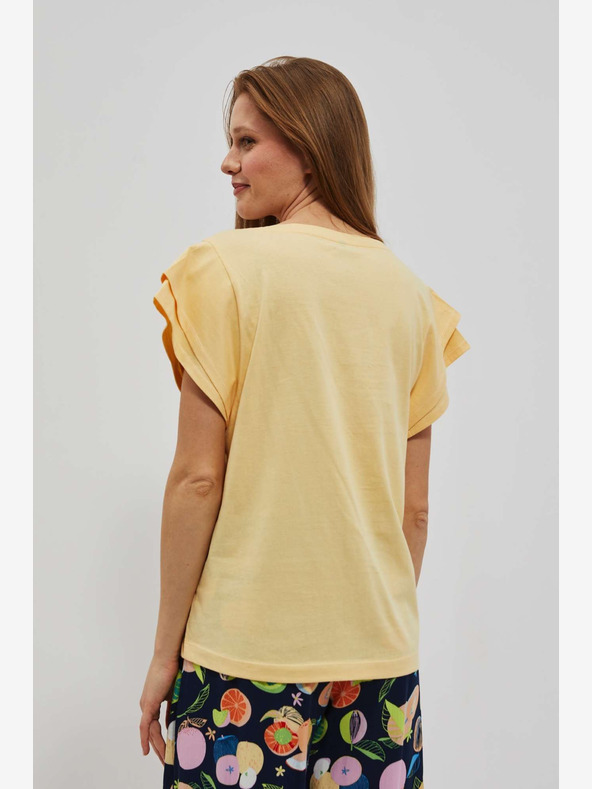 Moodo Sárga nyomtatott ing Moodo