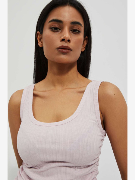 Moodo Világos lila tank top Moodo
