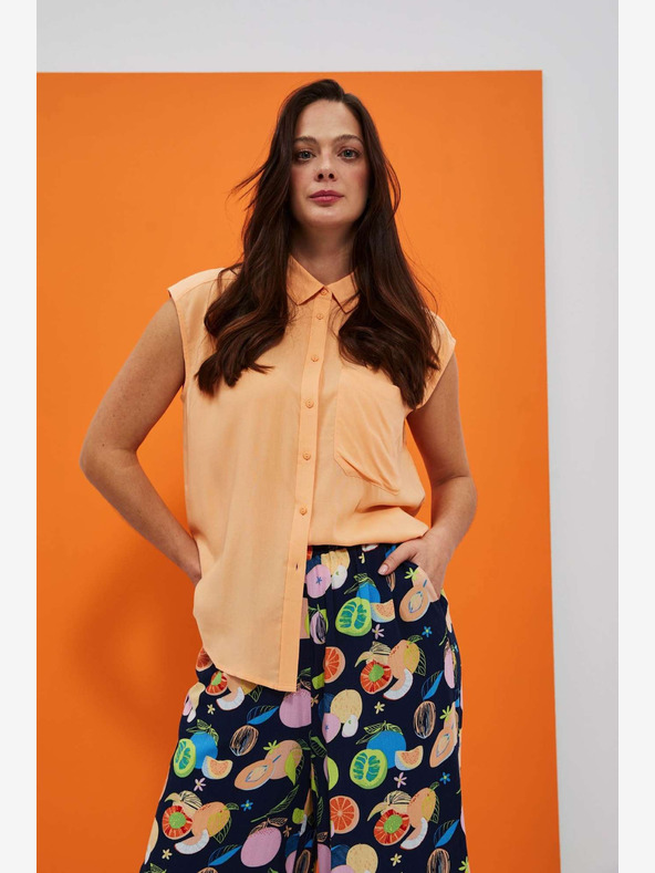 Moodo Narancssárga blúz Moodo