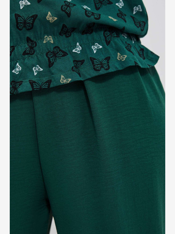 Moodo Zöld mintás blúz Moodo