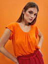 Moodo Narancssárga blúz Moodo