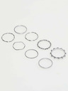 Moodo Ezüst gyűrűkből álló készlet Moodo