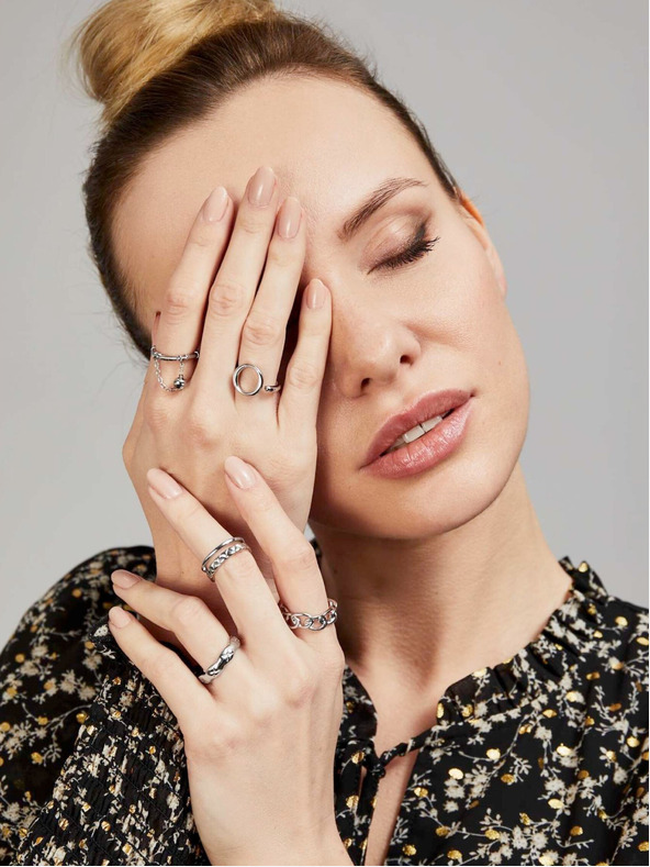 Moodo Ezüst gyűrűkészlet Moodo