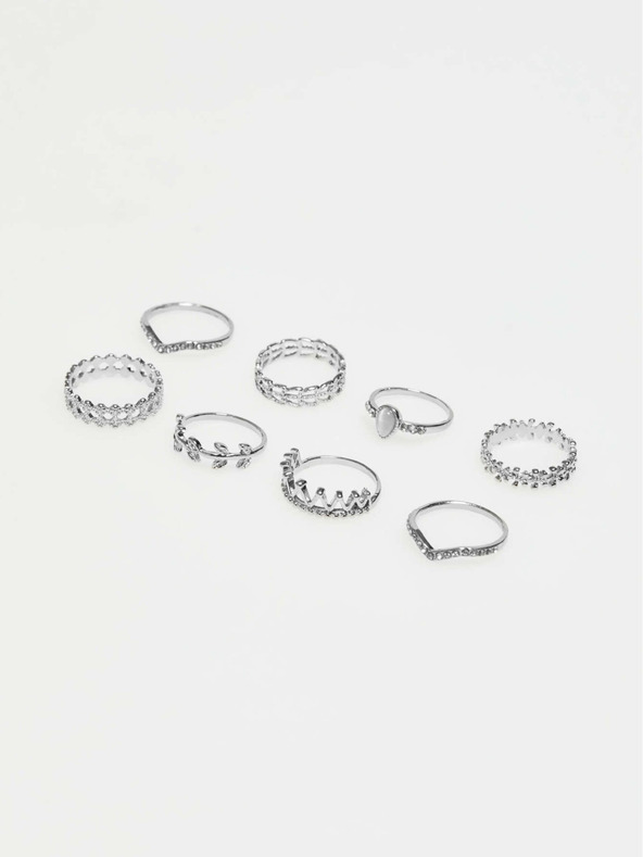 Moodo Ezüst gyűrűkészlet Moodo