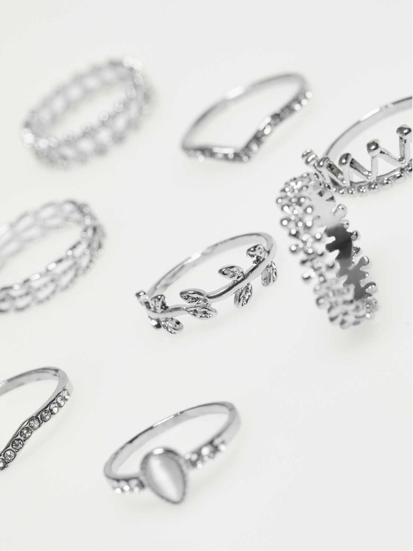 Moodo Ezüst gyűrűkészlet Moodo