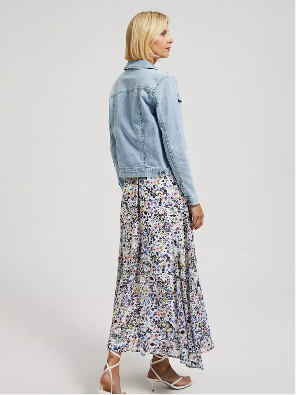 Moodo Világoskék farmerdzseki gombokkal Moodo