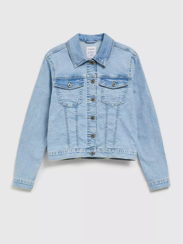 Moodo Világoskék farmerdzseki gombokkal Moodo