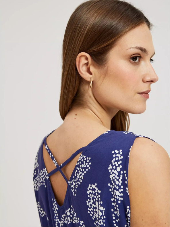 Moodo Kék mintás felső Moodo