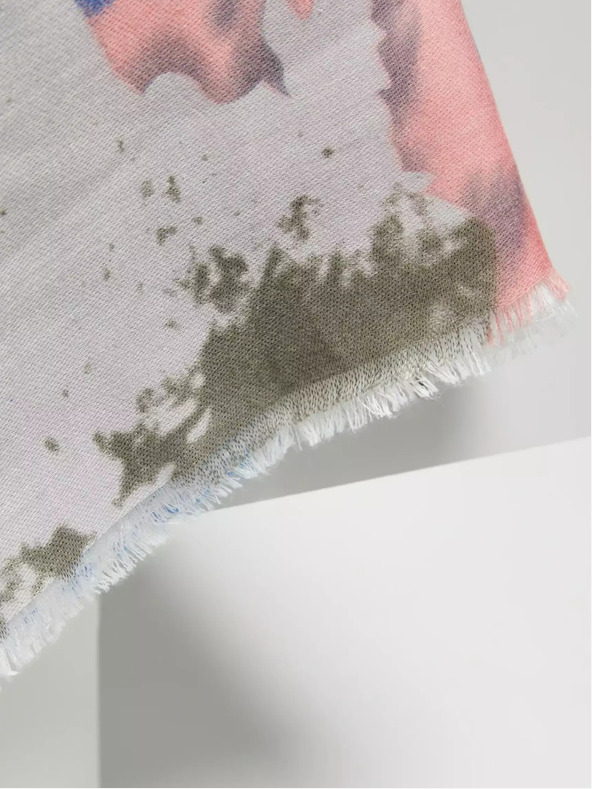 Moodo Kék nyári sál mintával Moodo