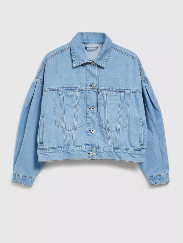 Moodo Rövid kék farmerdzseki Moodo