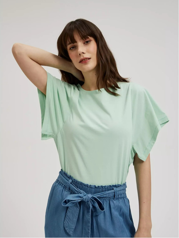 Moodo Zöld ing széles ujjakkal Moodo