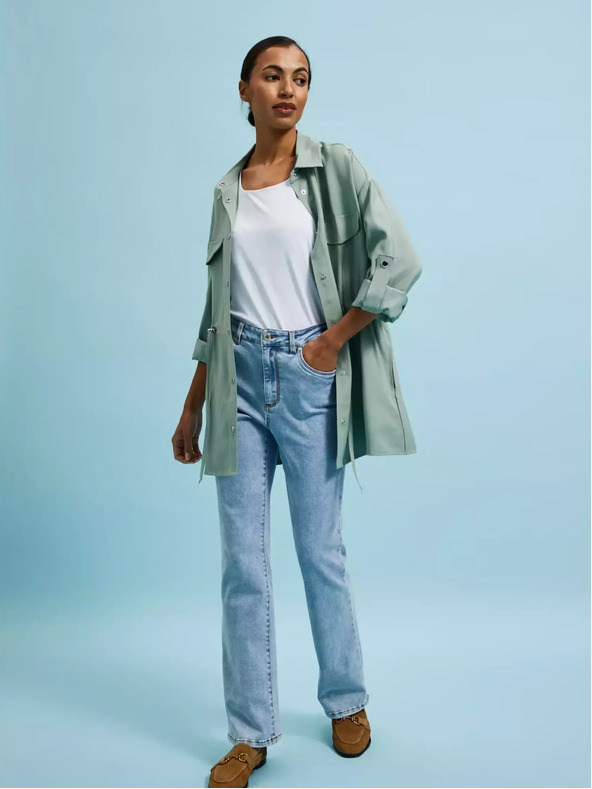 Moodo Zöld könnyű kabát Moodo