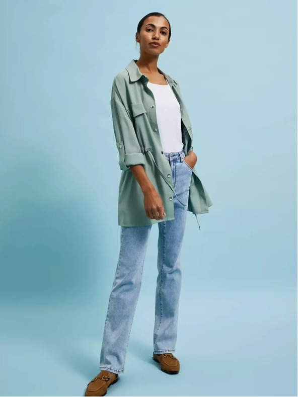 Moodo Zöld könnyű kabát Moodo