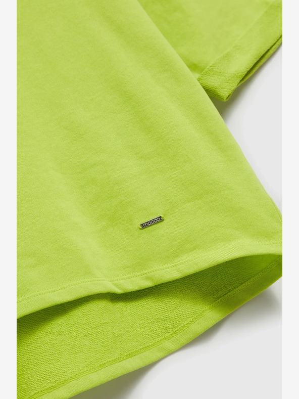 Moodo Zöld 3/4 ujjú pulóver Moodo