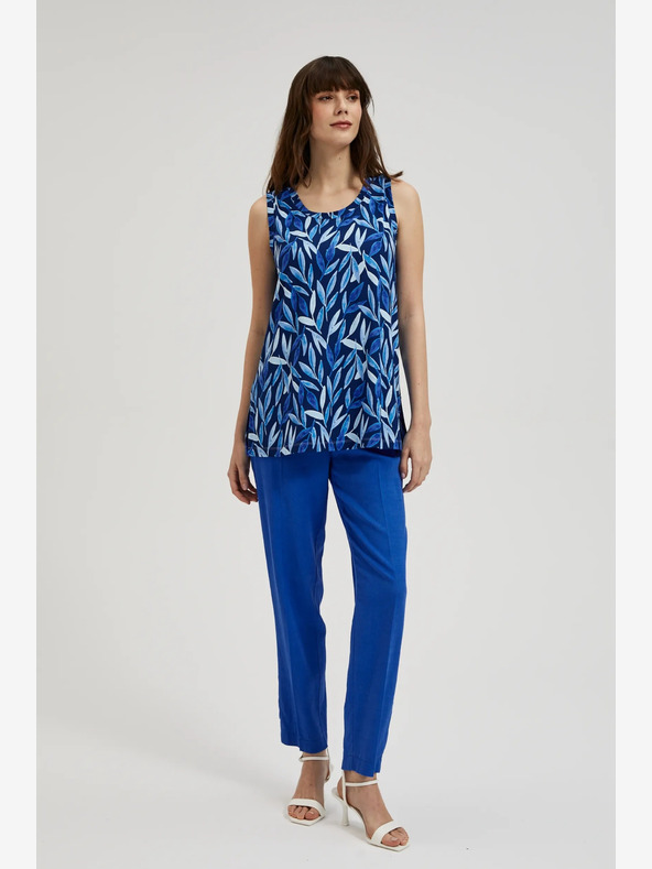 Moodo Sötétkék mintás felső Moodo