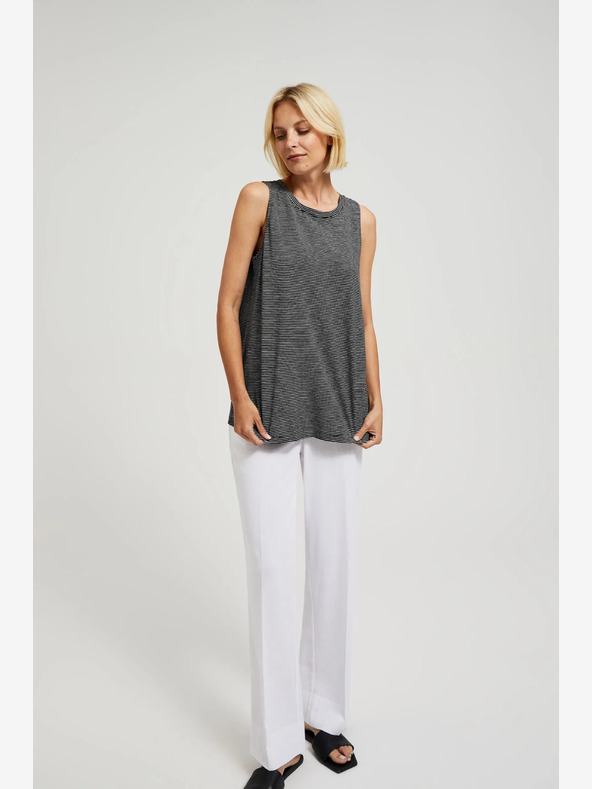 Moodo Fekete csíkos felső Moodo