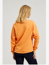 Moodo Narancssárga V-nyakú pulóver Moodo