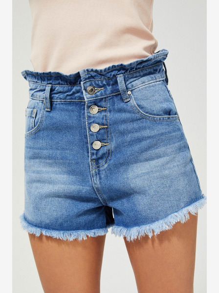 Moodo Kék női farmer rövidnadrág Moodo