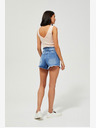 Moodo Kék női farmer rövidnadrág Moodo