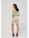 Moodo Bézs női rövidnadrág Moodo