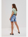 Moodo Kék női farmer rövidnadrág Moodo
