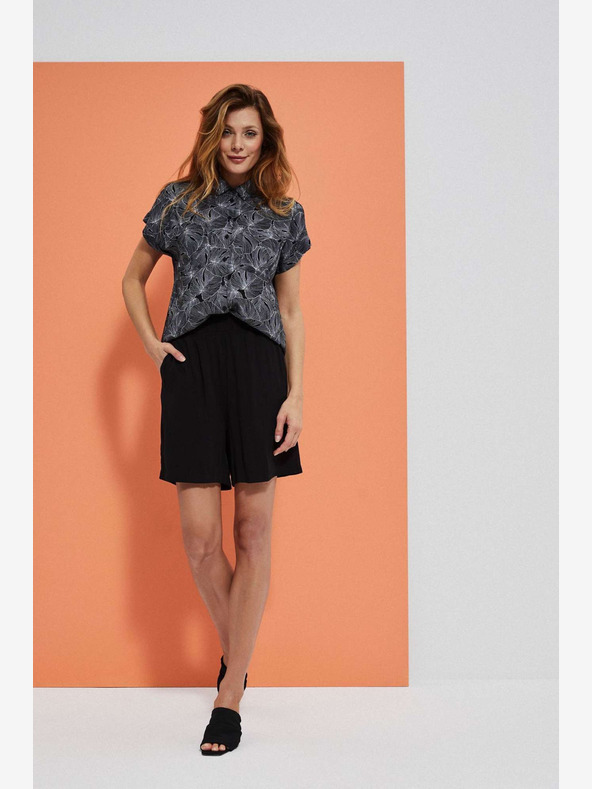 Moodo Fekete női Moodo rövidnadrág