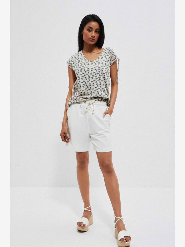 Moodo Moodo Fehér női melegítőnadrág