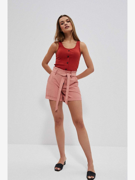 Moodo Rózsaszín női rövidnadrág Moodo