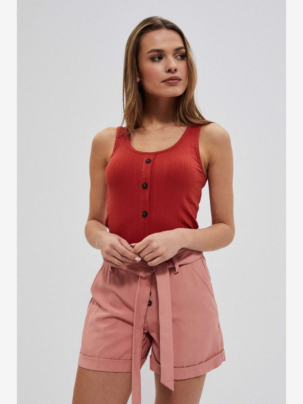 Moodo Rózsaszín női rövidnadrág Moodo