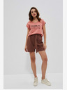 Moodo Barna női rövidnadrág Moodo