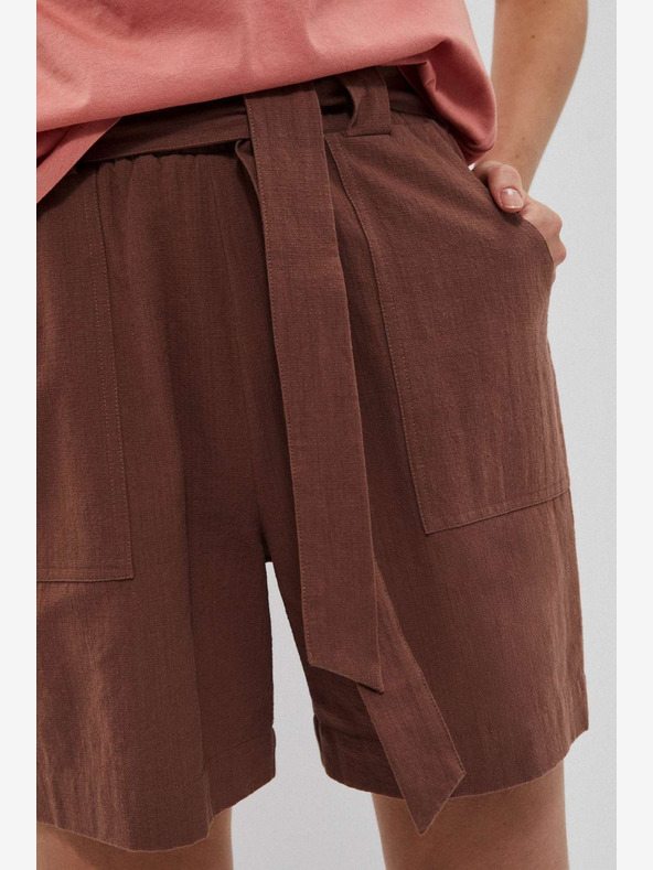 Moodo Barna női rövidnadrág Moodo