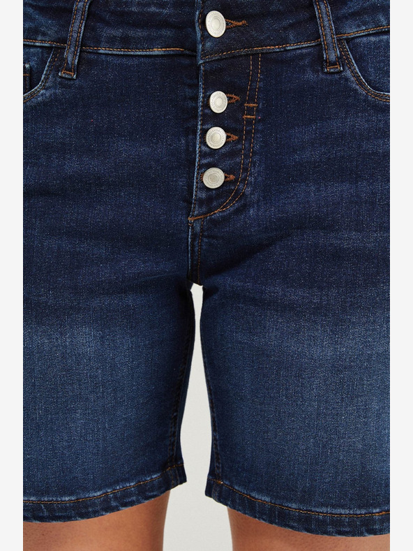 Moodo Sötétkék női farmer rövidnadrág Moodo