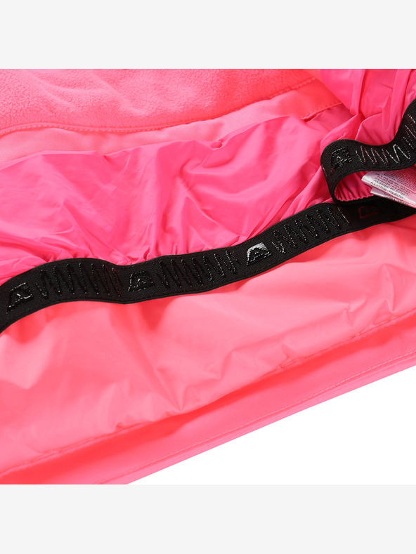 ALPINE PRO Gyerek sí dzseki ptx hó membránnal ALPINE PRO DEARO neon knockout pink