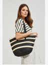 Moodo Moodo női csíkos kézitáska