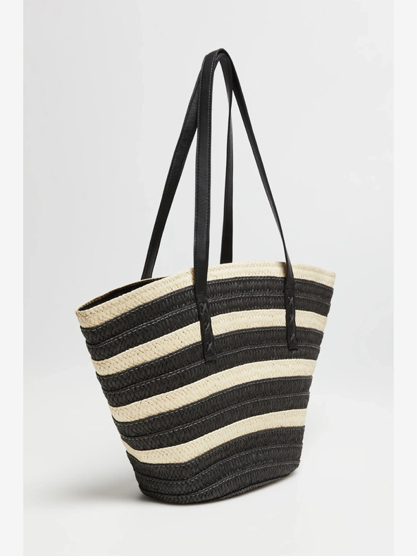 Moodo Moodo női csíkos kézitáska