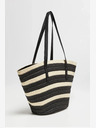 Moodo Moodo női csíkos kézitáska