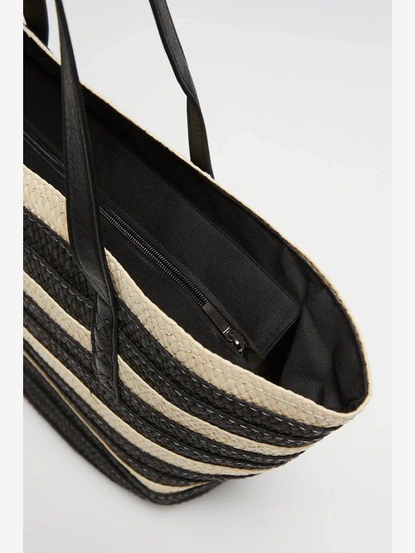 Moodo Moodo női csíkos kézitáska