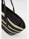 Moodo Moodo női csíkos kézitáska