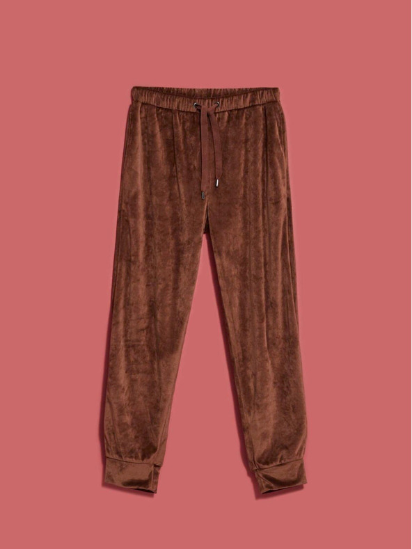 Moodo Moodo barna női melegítőnadrág