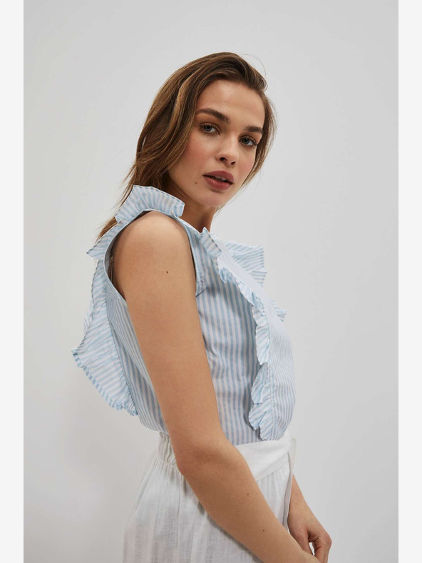 Moodo Világoskék blúz Moodo