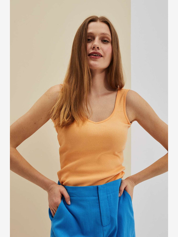 Moodo Moodo narancssárga tank top