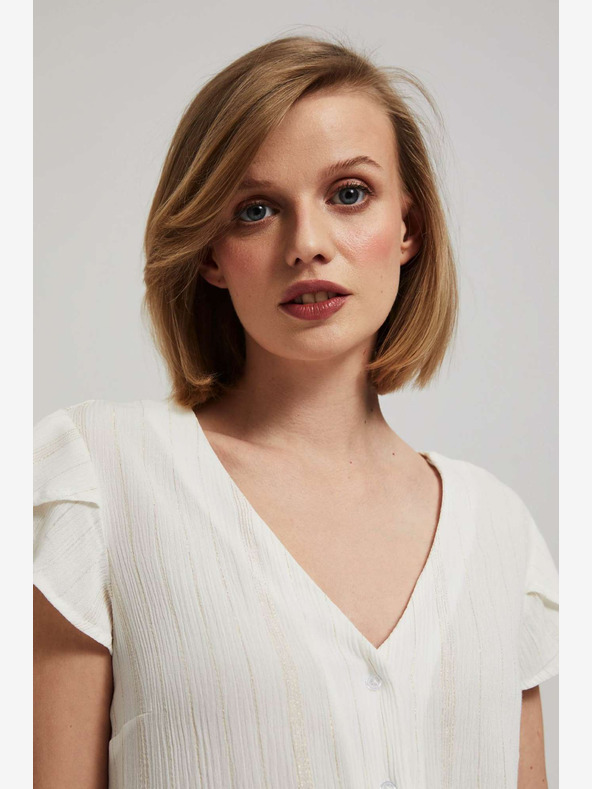 Moodo Fehér blúz Moodo