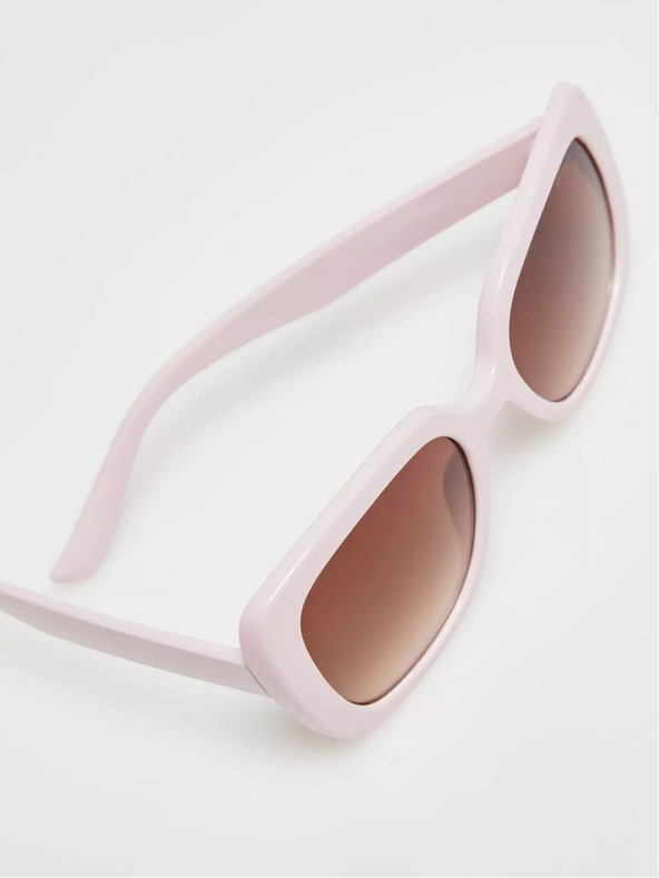 Moodo Rózsaszín szögletes keretes szemüveg Moodo