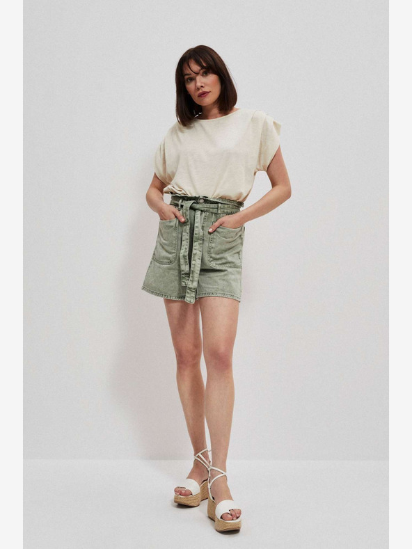 Moodo Zöld női Moodo rövidnadrág