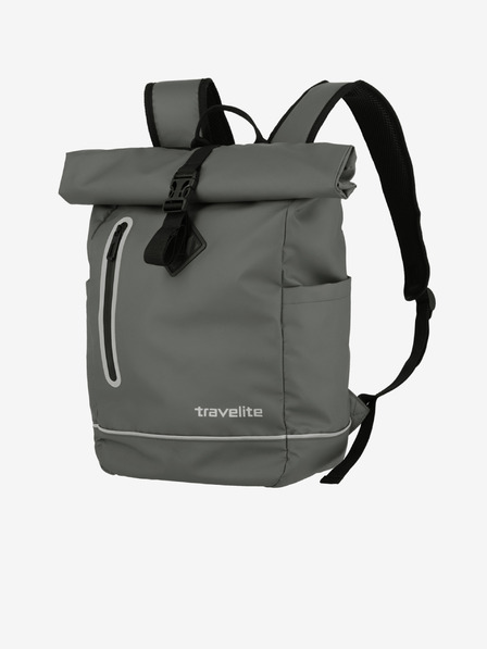 Travelite Szürke Travelite Basics felgöngyölíthető repülőgép hátizsák